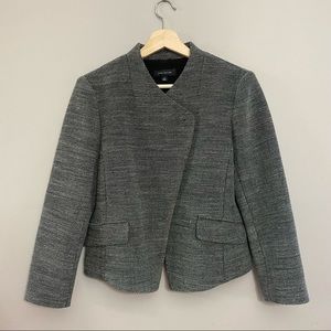Ann Taylor Asymmetrical Wool Blazer Jacket